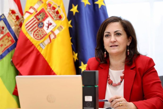 Archivo - La presidenta del Gobierno de La Rioja, Concha Andreu, 