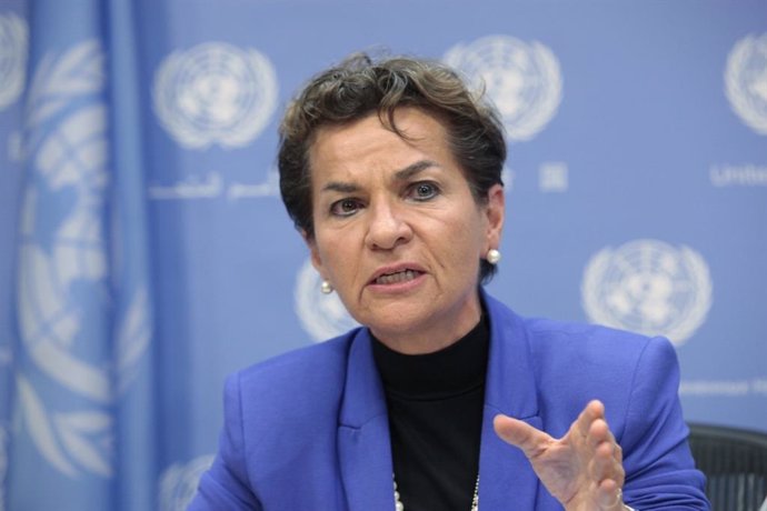 Archivo - Christiana Figueres, candidata para la secretaria general de la ONU.