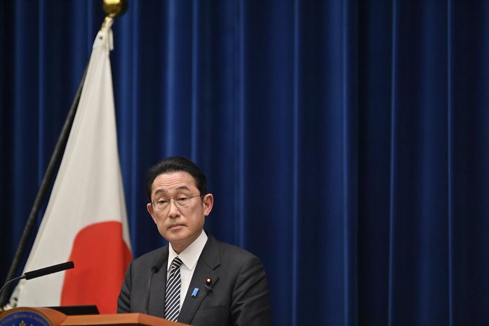 El primer ministro de Japón, Fumio Kishida. 