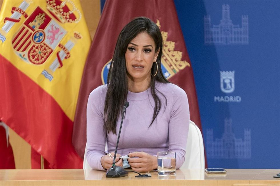 Archivo - La vicealcaldesa de Madrid, Begoña Villacís