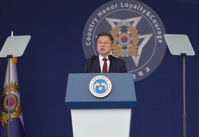 El presidente de Corea del Sur, Moon Jae In. 