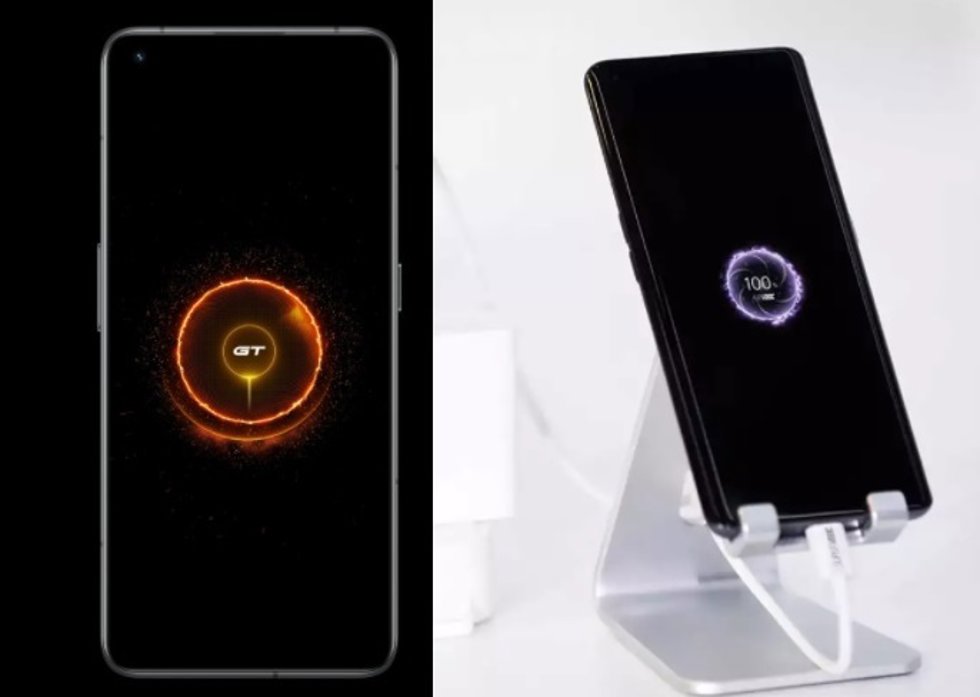 Reame GT 2 (izquierda) y carga rápida de Oppo (derecha)