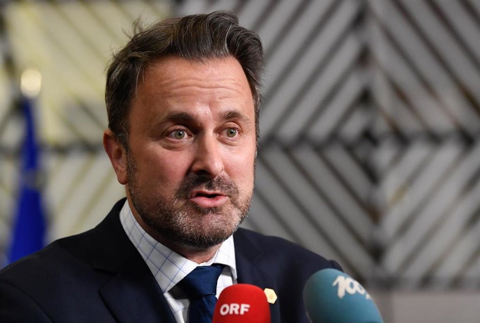 El primer ministro de Luxemburgo, Xavier Bettel. 