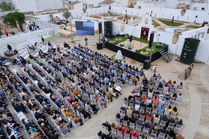 La rehabilitada hacienda de El Santo Ángel, nueva Casa Consistorial.