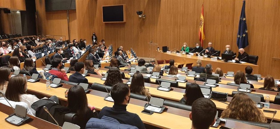 Imagen del acto celebrado en el Salón Ernest Lluch del Congreso de los Diputados por la defensa de los pueblos indígenas y la evangelización