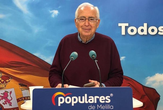 El presidente del PP de Melilla, Juan José Imbroda.