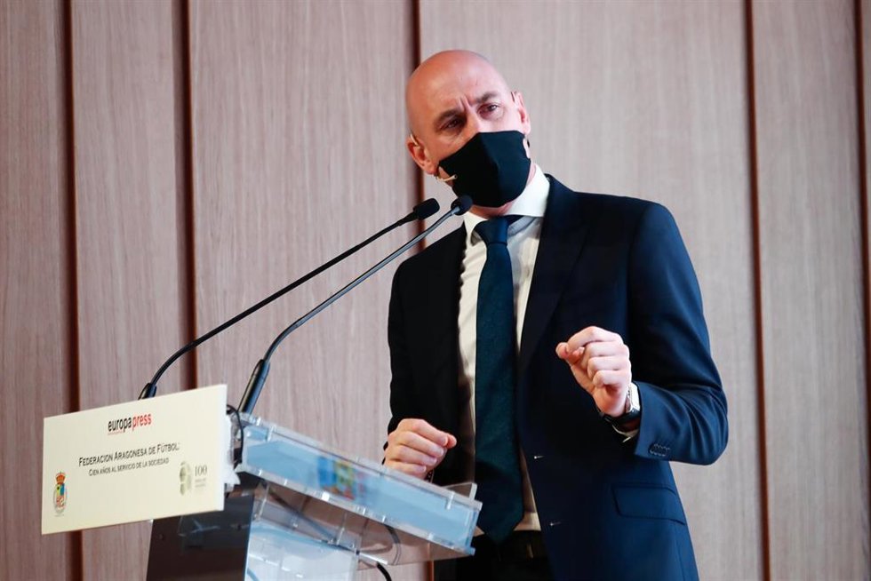 Archivo - El presidente de la RFEF, Luis Rubiales