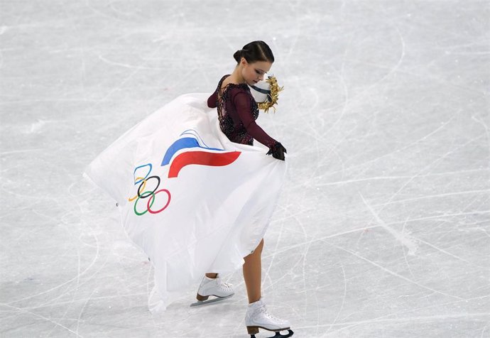 La patinadora rusa Anna Shcherbakova, oro en patinaje artístico en los Juegos Olímpicos de Invierno de Pekín 2022