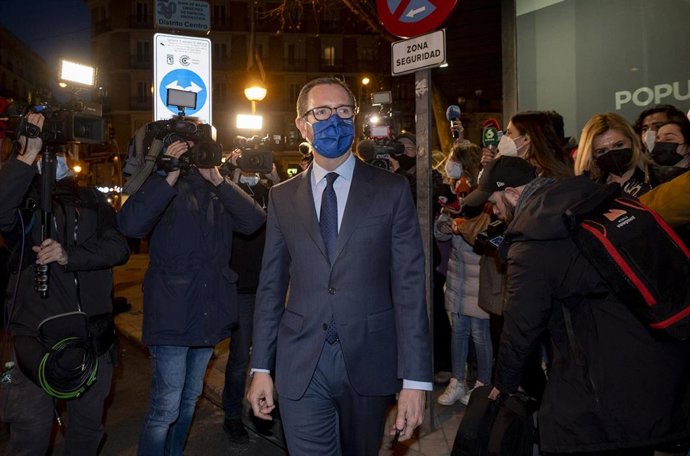 El portavoz del Partido Popular en el Senado, Javier Maroto.