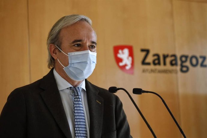 El alcalde de Zaragoza, Jorge Azcón