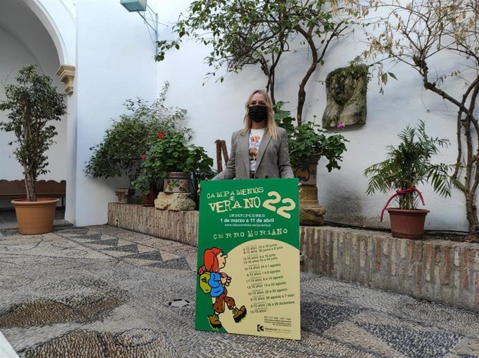 La delegada de Juventud y Deportes de la Diputación de Córdoba, Ana Blasco.
