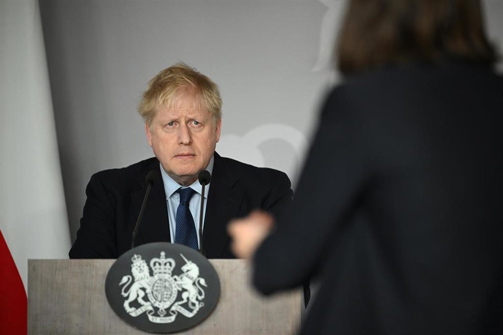 Boris Johnson, primer ministro británico.