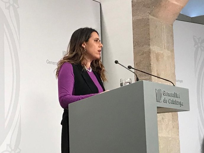 La portaveu del Govern, Patrícia Plaja