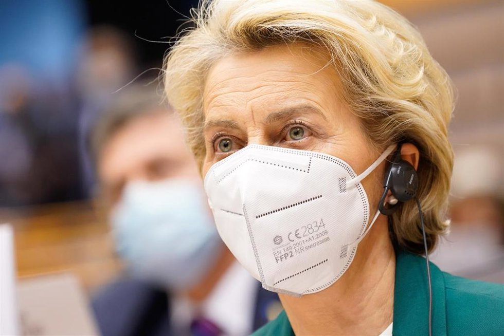 La presidenta de la Comisión Europea, Ursula von der Leyen. 