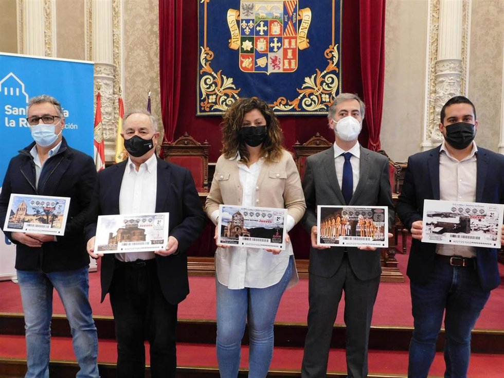 El románico palentino protagoniza una colección de cinco décimos de Lotería Nacional.