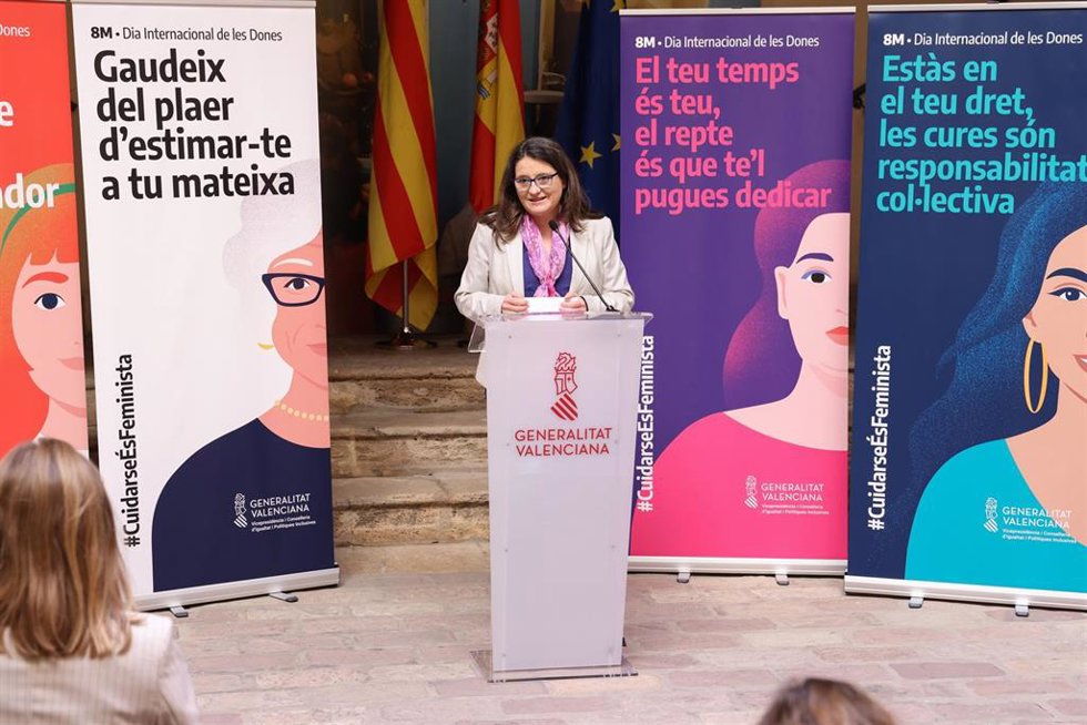 Presentación de la campaña del 8M