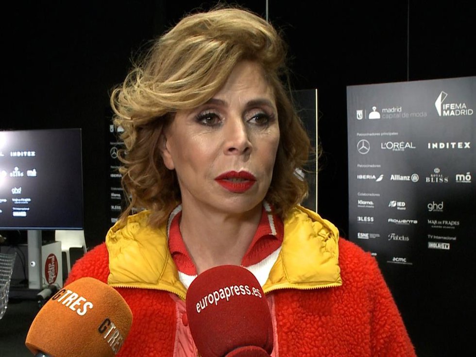 Ágatha Ruiz de la Prada, en la presentación de la 75 edición de la MBFWM