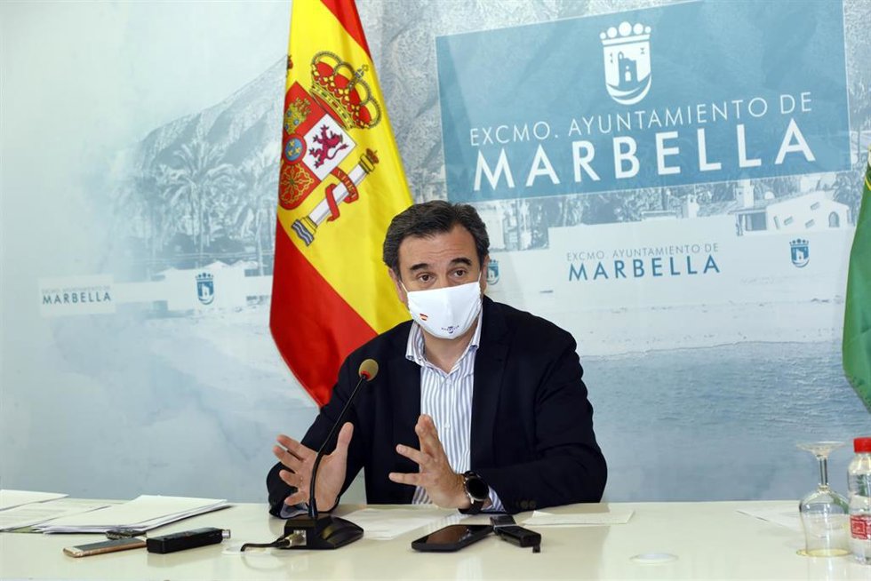 El portavoz del equipo de gobierno del Ayuntamiento de Marbella, Félix Romero.