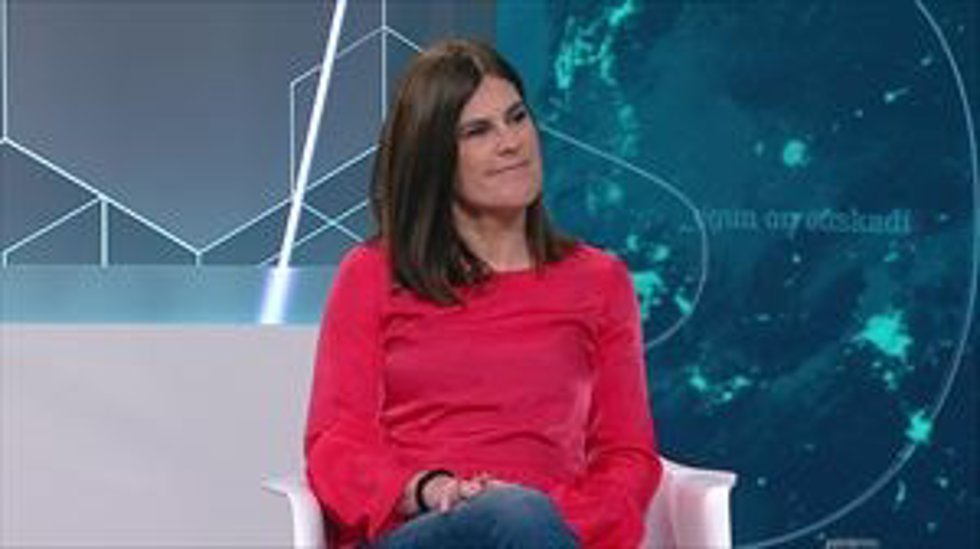 La portavoz parlamentaria de Eklarrekin Podemos-IU, MIren Gorrotxetegi