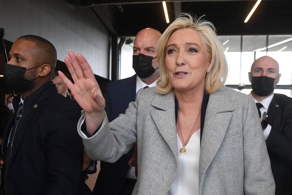 Marine Le Pen, líder de Agrupación Nacional