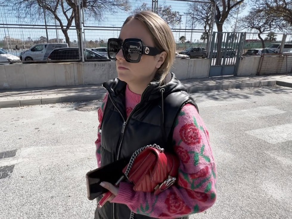 Rocío Flores no quiere hablar de la supuesta infidelidad de su pareja Manuel Bedmar