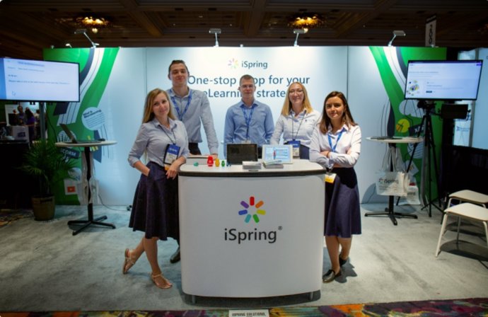 ISpring en DevLearn 2019.