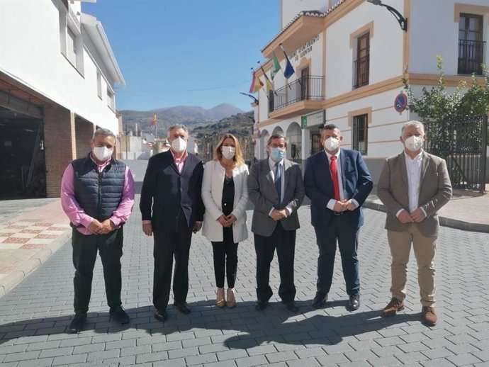 Cargos de Cs y de la Diputación en Quéntar