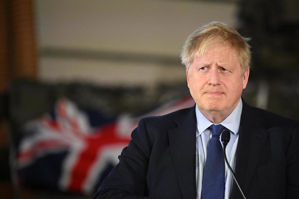 El primer ministro de Reino Unido, Boris Johnson. 