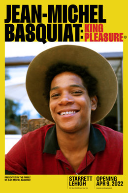 Photo: Lee Jaffe, Exhibition Identity: Pentagram (PRNewsfoto/Jean-Michel Basquiat: King Pleasure)
