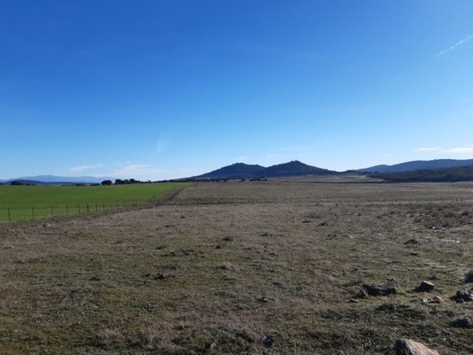 Terrenos donde la Junta construirá un aeródromo para la lucha contra incendios forestales.