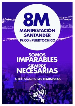Cartel de la manifestación