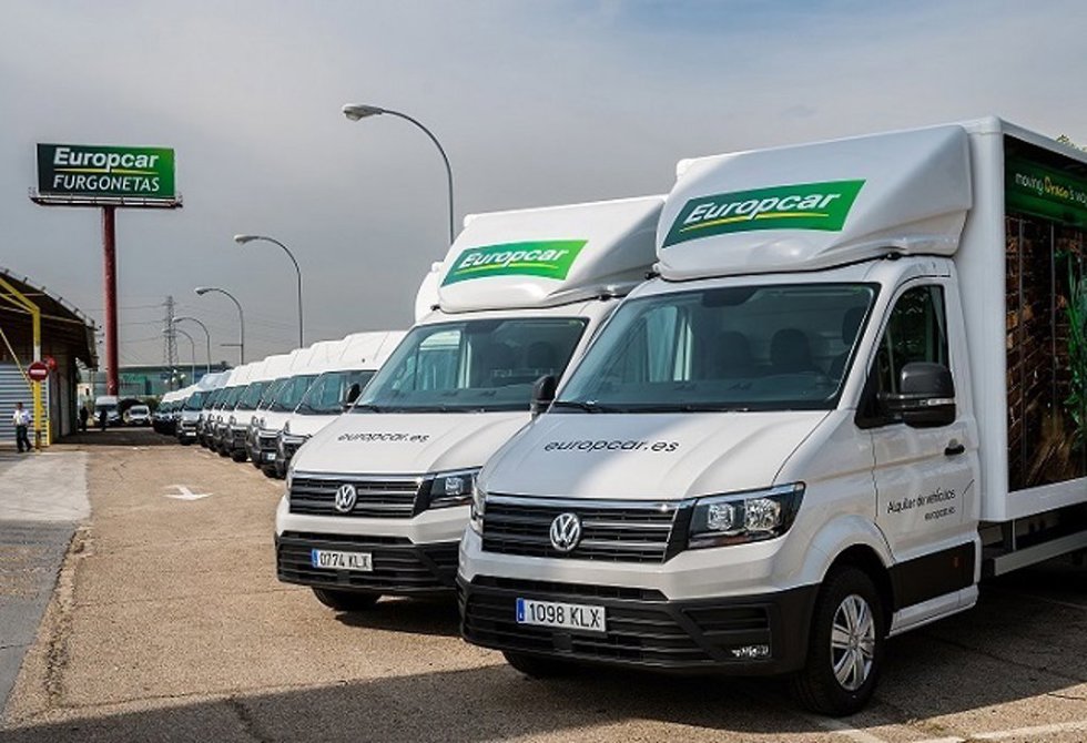Archivo - Furgonetas de Europcar