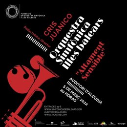 Archivo - Cartel del concierto Cris Juanico y la Sinfónica