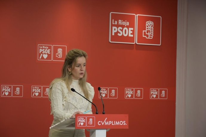 La diputada del PSOE, Sara Orradre