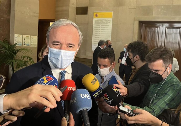 El alcalde de Zaragoza, Jorge Azcón.