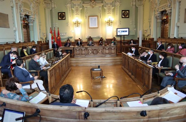 Pleno del Ayuntamiento de Valladolid.