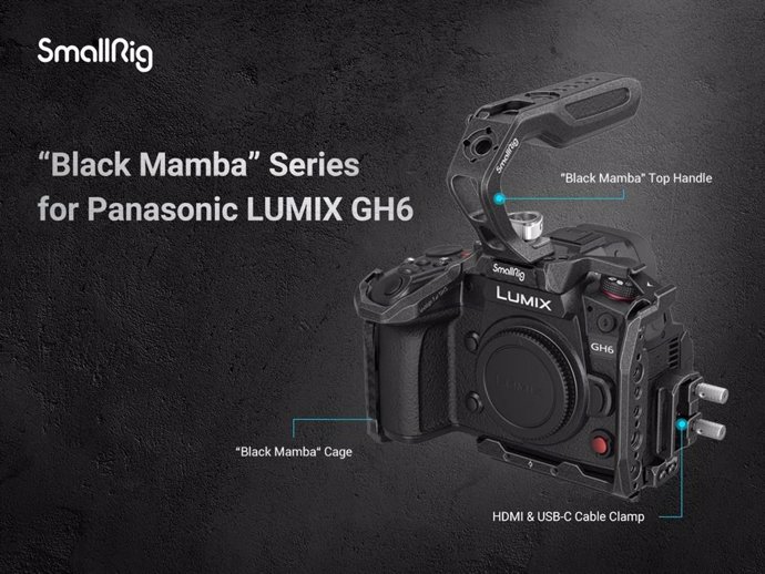 SmallRig Black Mamba Series Ecosystem for Panasonic LUMIX GH6