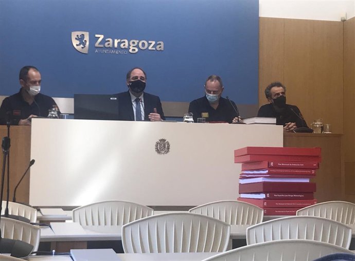Presentación del nuevo Plan municipal de emergencias del Ayuntamiento de Zaragoza