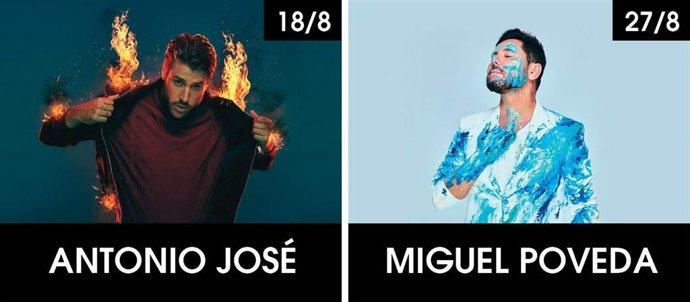 Miguel Poveda y Antonio José actuarán en Starlite