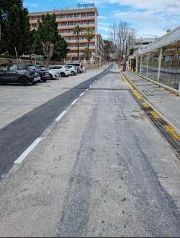 Una de las calles del municipio de Calvi.