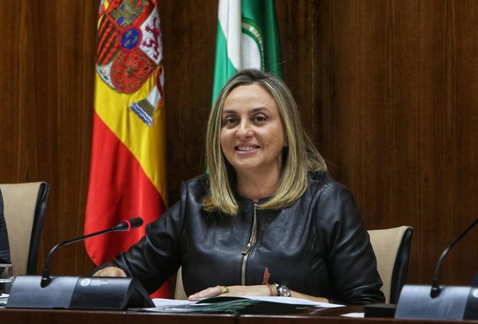 La consejera de Fomento, Infraestructuras y Ordenación del Territorio, Marifrán Carazo