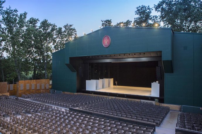 Archivo - Escenari del Festival de Peralada