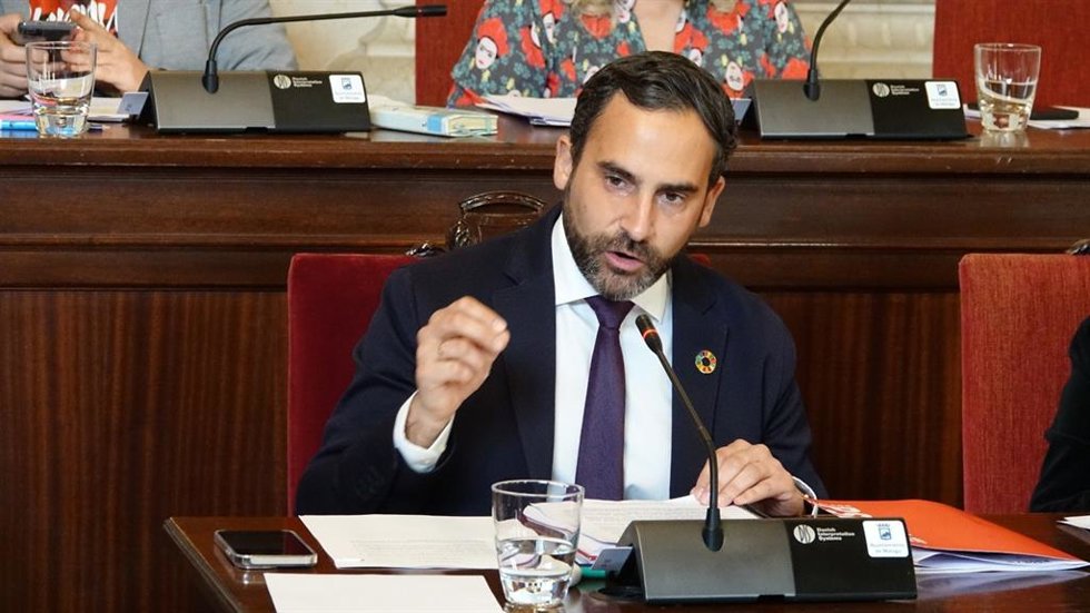 Daniel Pérez, portavoz socialista en el Ayuntamiento de Málaga, en una imagen de archivo