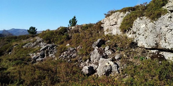 Mina de San Acisclo, en Muras (Lugo)