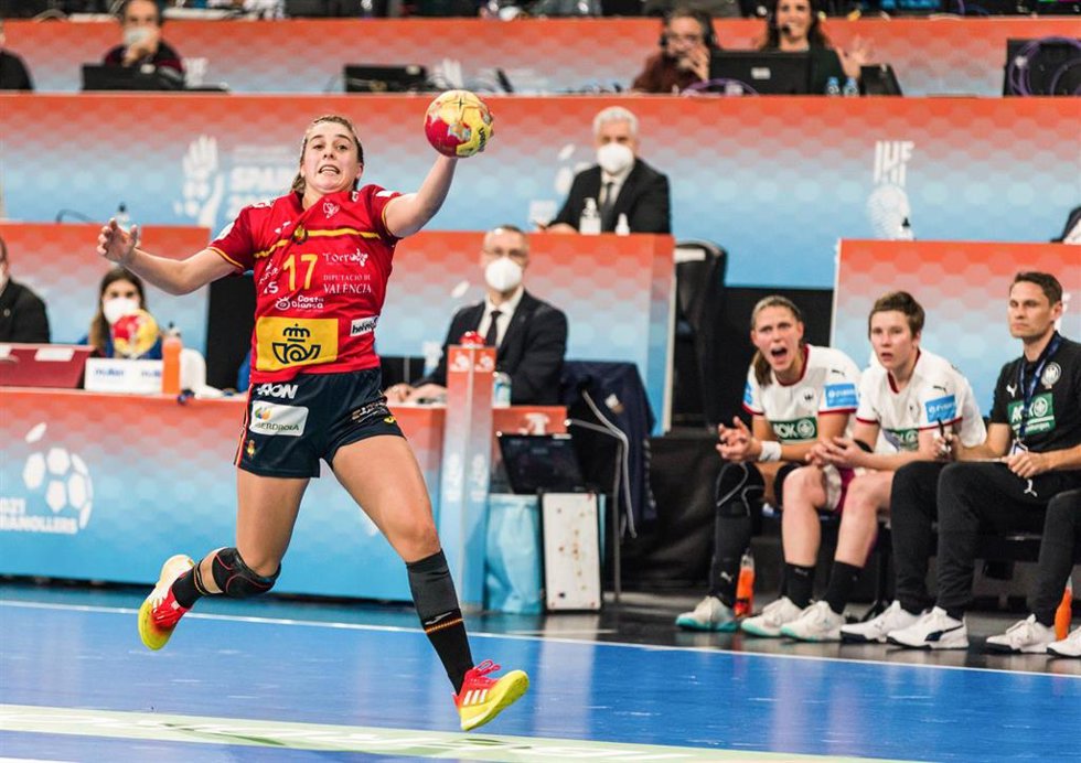 Archivo - Jennifer Gutiérrez, jugadora de la selección española de balonmano