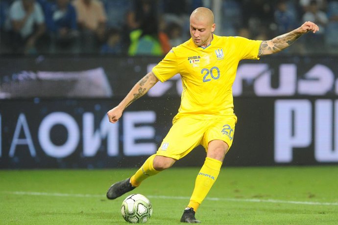 Archivo - Yaroslav Rakitskiy of Ukraine during the International friendly football match between Italy and Ukraine on October 10, 2018 at Luigi Ferraris Stadium in Genoa, Italy - Photo Massimo Cebrelli / DPPI