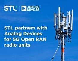 STL and Analog Devices collaborate to build Open RAN 5G radio units