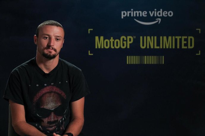 El piloto australiano de MotoGP (Ducati) Jack Miller, en una entrevista a Europa Press en el Hotel Riu Plaza de Madrid.