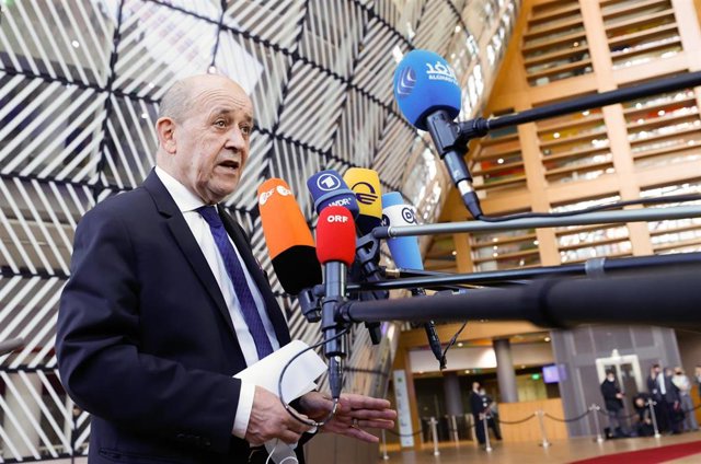 Jean-Yves Le Drian, ministro de Exteriores de Francia