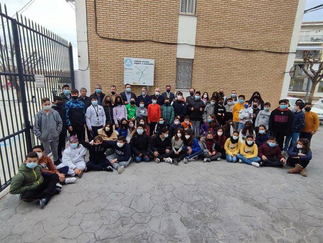 Particpantes en el recorrido